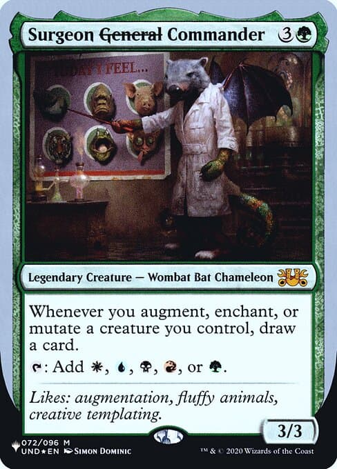 Surgeon General Commander from The List (Unfinity Foil Edition) (Mythic)