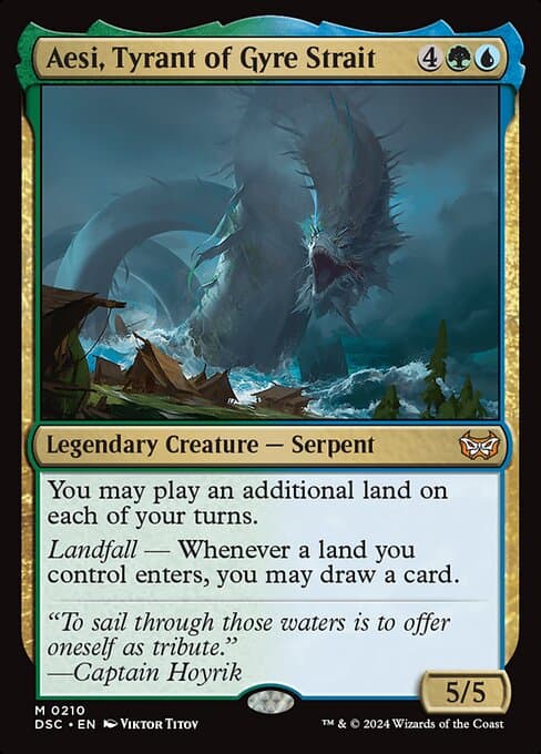 Aesi, Tyrant of Gyre Strait (Mythic)