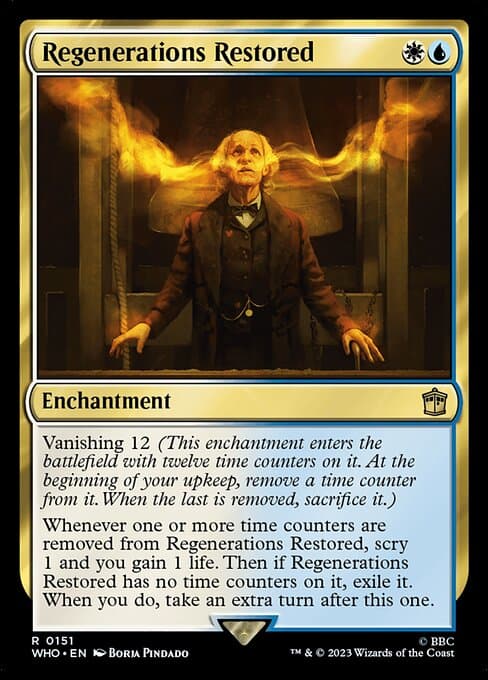 Regenerations Restored (Rare)