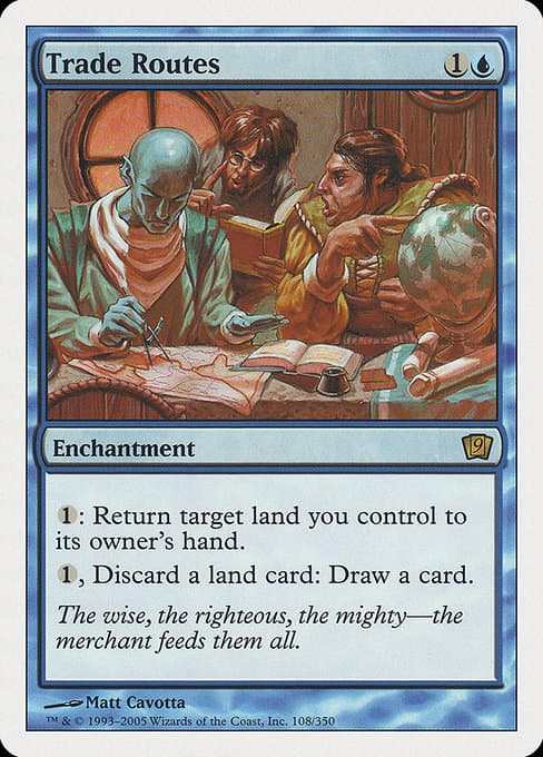 Trade Routes from Ninth Edition (Rare)