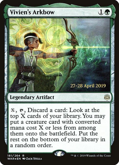 Vivien's Arkbow from War of the Spark Promos (Rare)