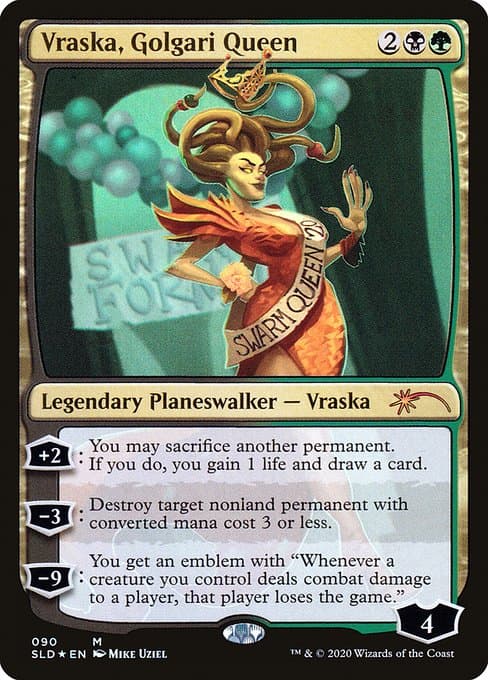 Vraska, Golgari Queen from Secret Lair Drop (Mythic)
