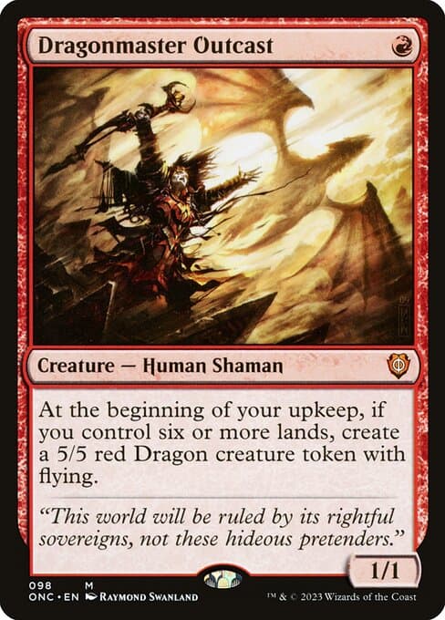 Dragonmaster Outcast from Phyrexia: All Will Be One Commander (Mythic)