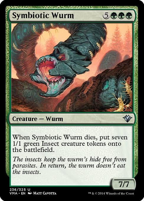 Symbiotic Wurm from Vintage Masters (Uncommon)