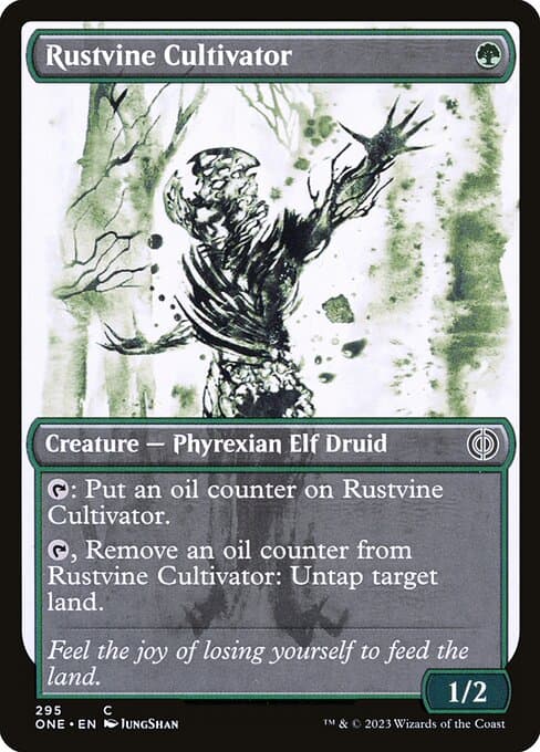 Rustvine Cultivator from Phyrexia: All Will Be One (Common)