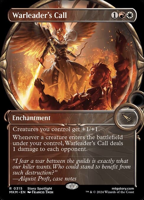 Warleader's Call from Murders at Karlov Manor (Rare)