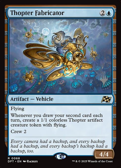 Thopter Fabricator from Aetherdrift Promos (Rare)