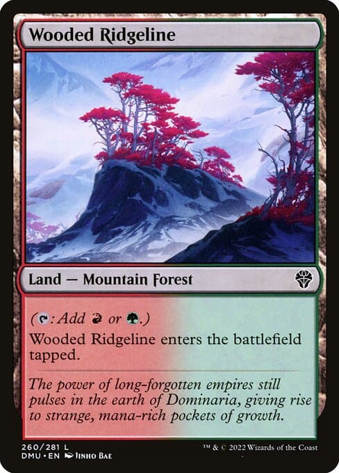 Wooded Ridgeline from Dominaria United (Common)