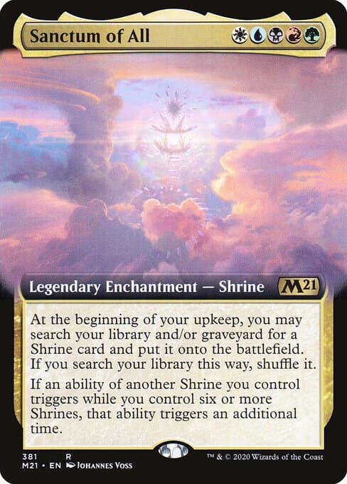 Sanctum of All from Core Set 2021 (Rare)