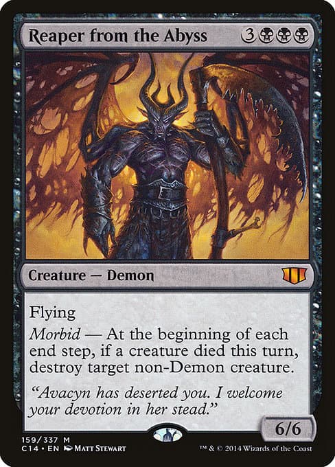 Reaper from the Abyss from Commander 2014 (Mythic)