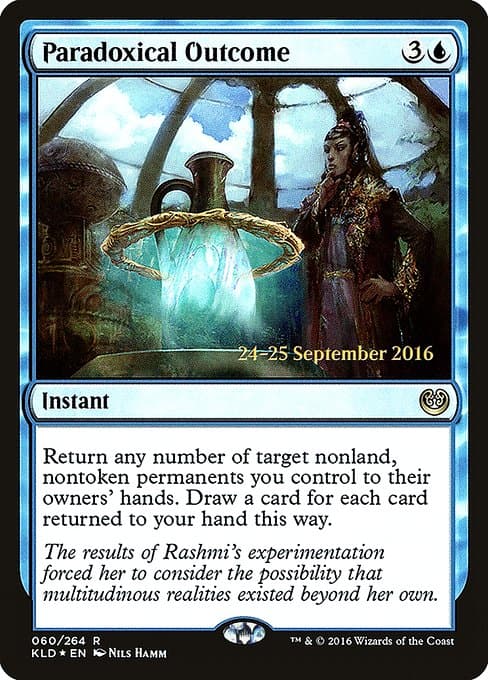 Paradoxical Outcome from Kaladesh Promos (Rare)
