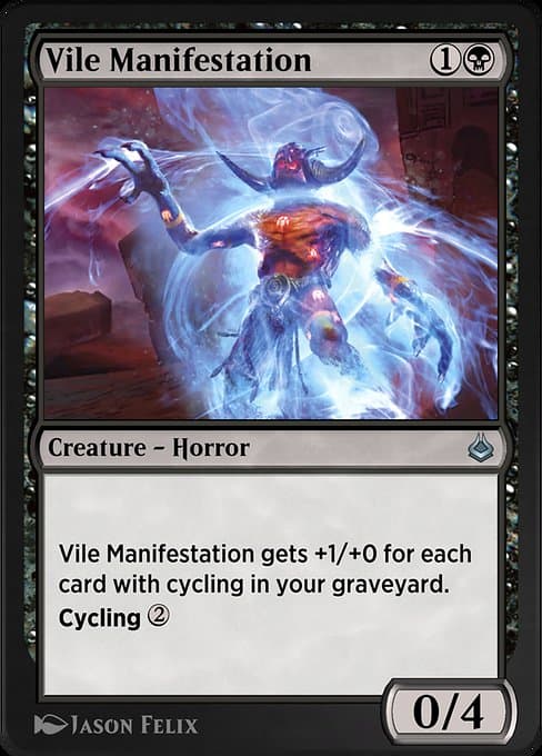 Vile Manifestation from Amonkhet Remastered (Uncommon)
