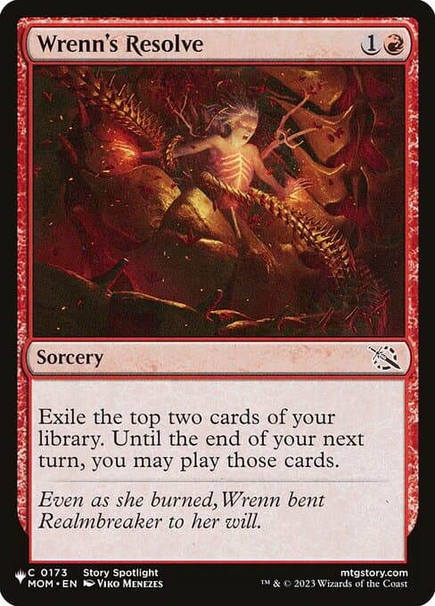 Wrenn's Resolve from The List (Common)