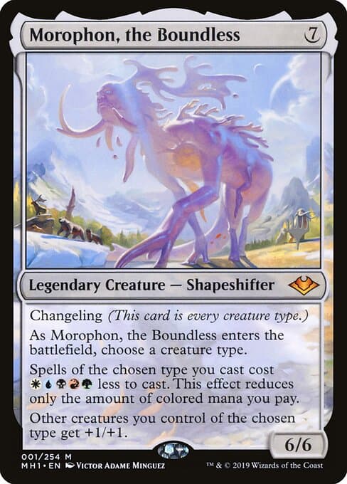 Morophon, the Boundless (Mythic)