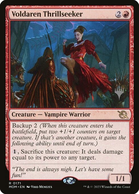 Voldaren Thrillseeker from March of the Machine Promos (Rare)