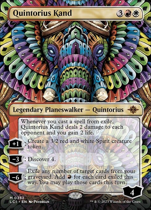 Quintorius Kand from The Lost Caverns of Ixalan (Mythic)