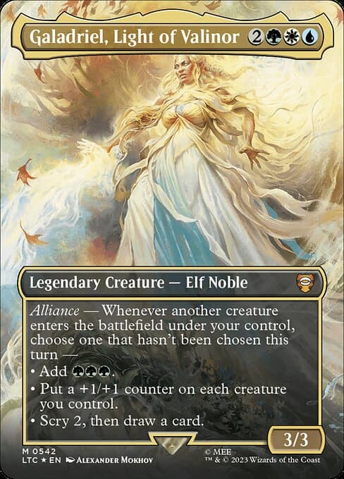Galadriel, Light of Valinor from Tales of Middle-earth Commander (Mythic)
