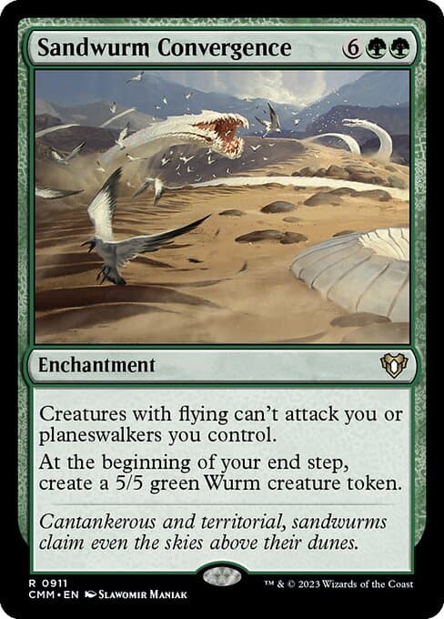 Sandwurm Convergence from Commander Masters (Rare)