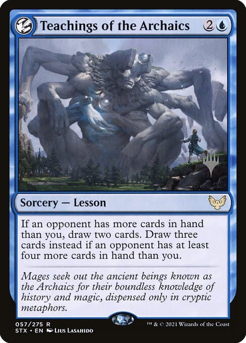 Teachings of the Archaics from Strixhaven: School of Mages Promos (Rare)