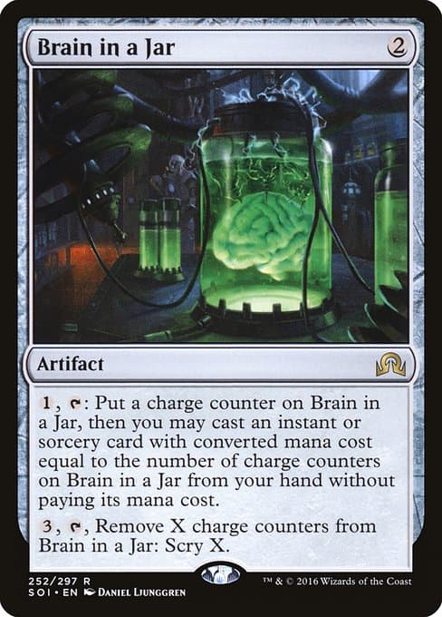Brain in a Jar from Shadows over Innistrad (Rare)