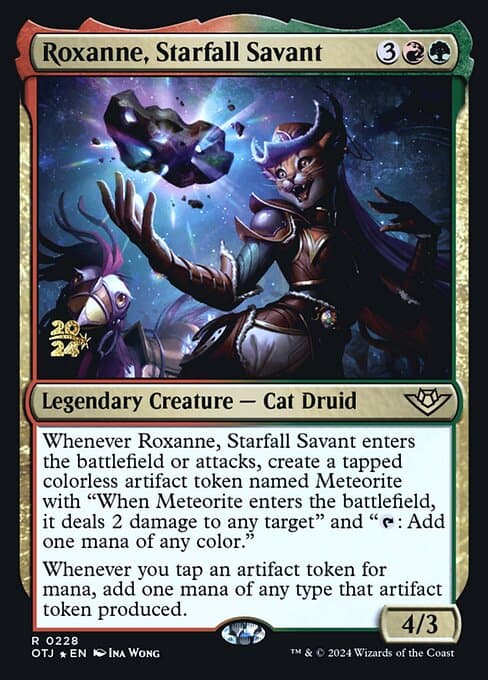 Roxanne, Starfall Savant from Outlaws of Thunder Junction Promos (Rare)