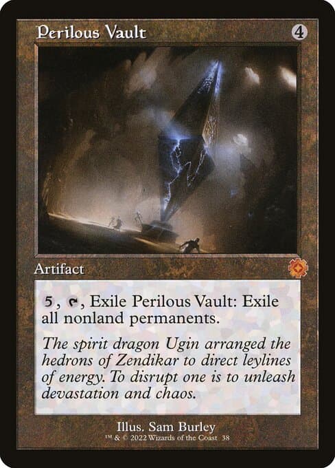 Perilous Vault from The Brothers' War Retro Artifacts (Mythic)