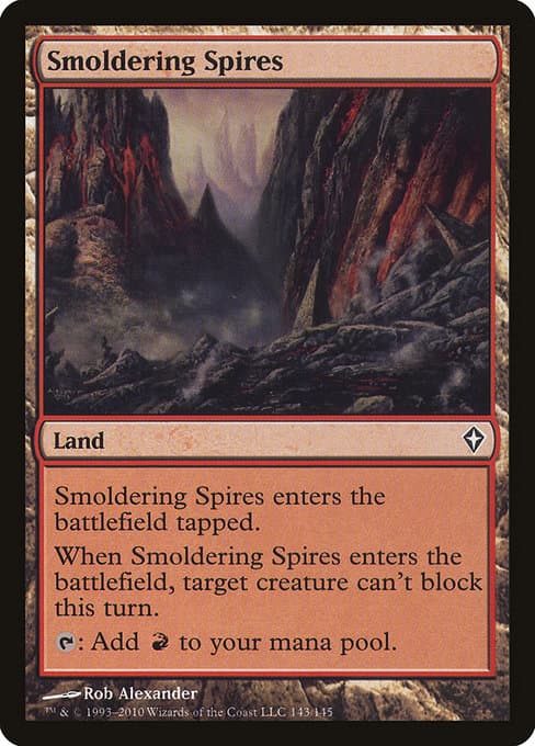 Smoldering Spires from Worldwake (Common)