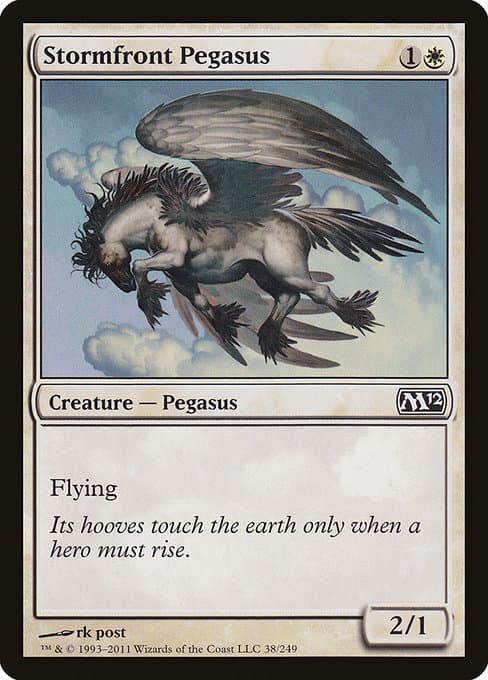 Stormfront Pegasus from Magic 2012 (Common)