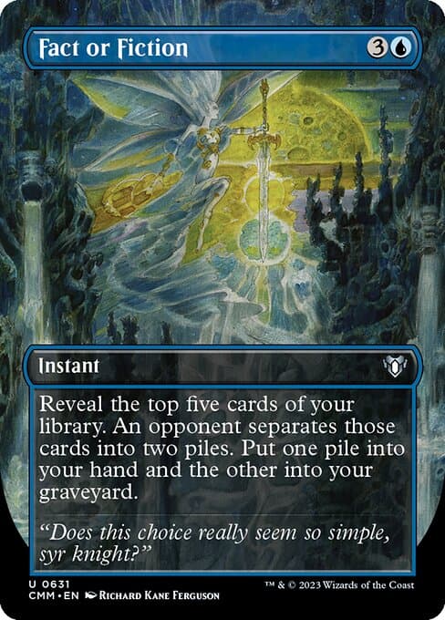 Fact or Fiction from Commander Masters (Uncommon)