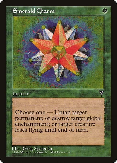 Emerald Charm from Visions (Common)