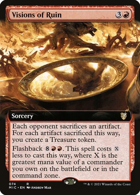 Visions of Ruin from Midnight Hunt Commander (Rare)