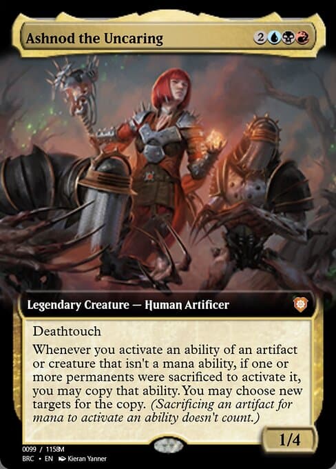 Ashnod the Uncaring from Magic Online Promos (Mythic)