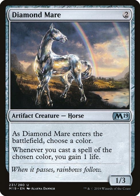 Diamond Mare from Core Set 2019 (Uncommon)