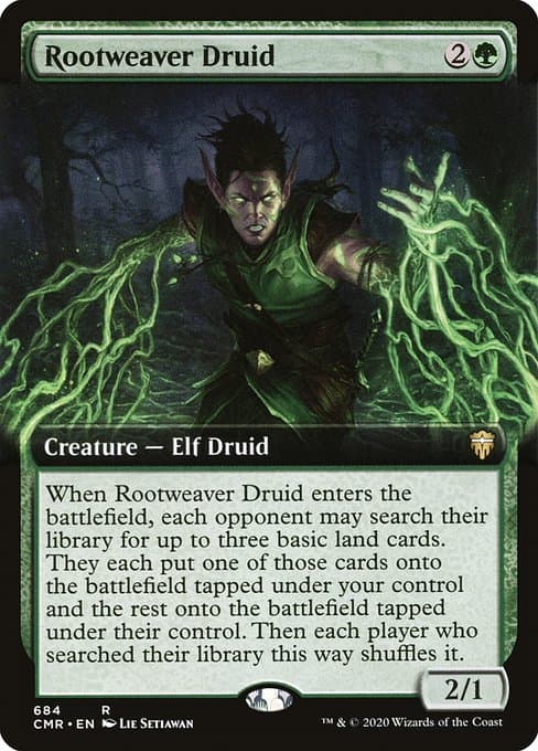 Rootweaver Druid from Commander Legends (Rare)