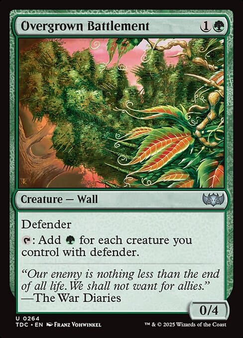 Overgrown Battlement (Uncommon)