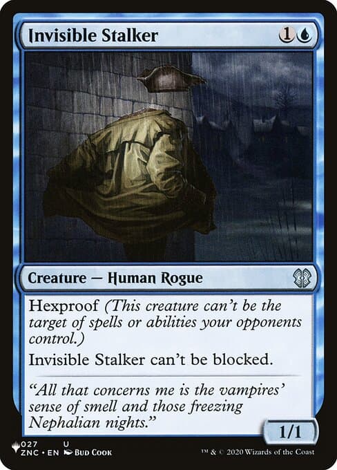 Invisible Stalker from The List (Uncommon)