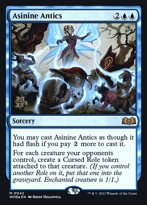 Asinine Antics from Wilds of Eldraine Promos (Mythic)