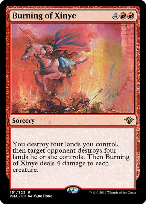 Burning of Xinye from Vintage Masters (Rare)