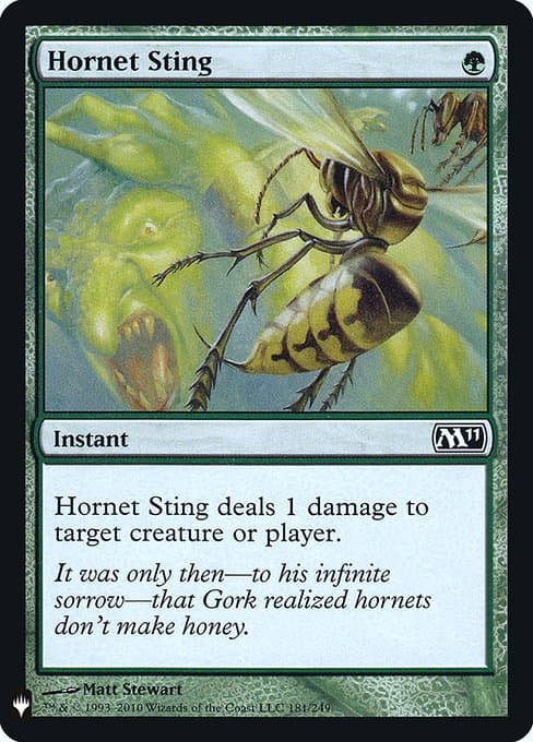 Hornet Sting from The List (Common)