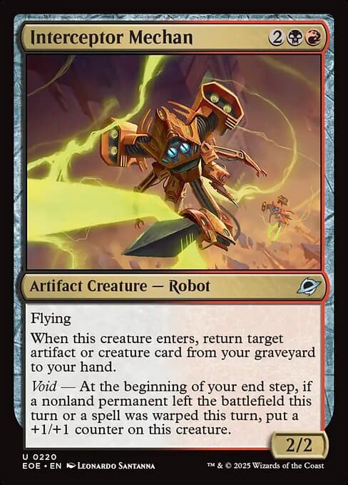 Interceptor Mechan from Edge of Eternities (Uncommon)