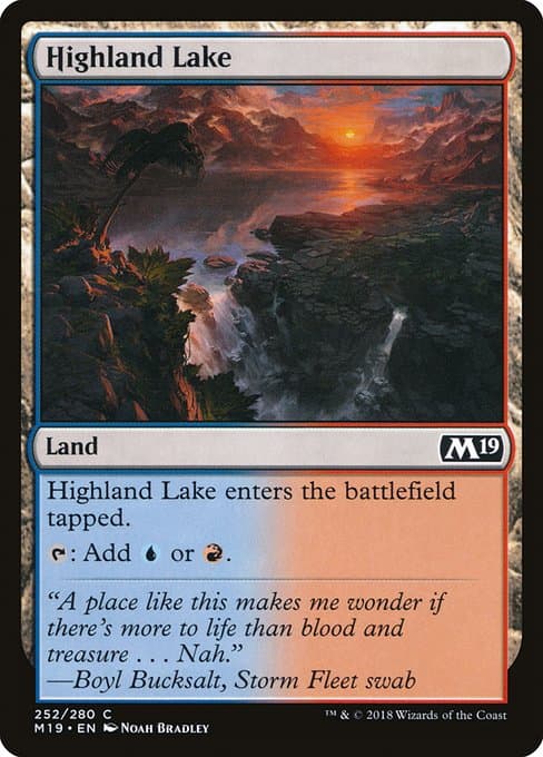 Highland Lake from Core Set 2019 (Common)