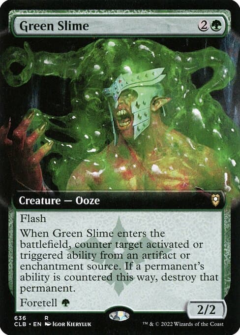 Green Slime from Commander Legends: Battle for Baldur's Gate (Rare)