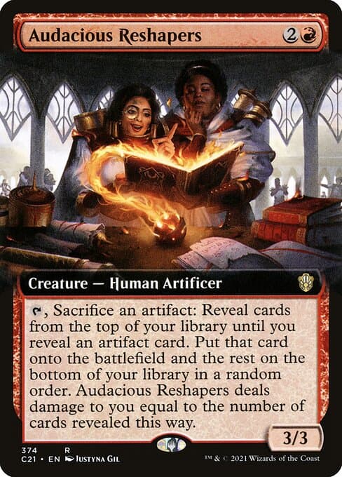 Audacious Reshapers from Commander 2021 (Rare)