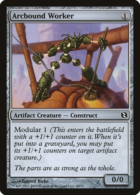 Arcbound Worker from Duel Decks: Elspeth vs. Tezzeret (Common)