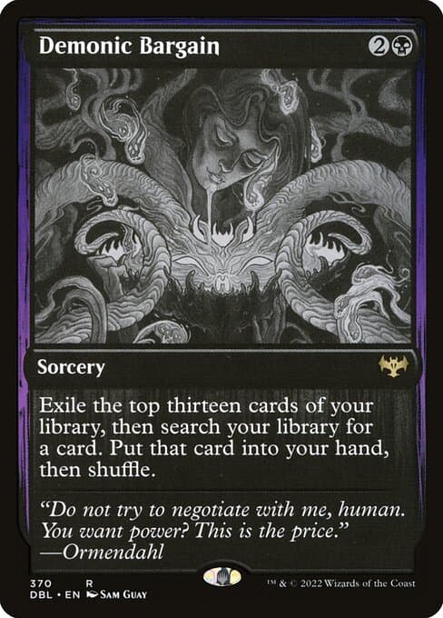 Demonic Bargain from Innistrad: Double Feature (Rare)