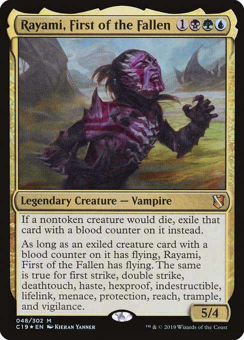 Rayami, First of the Fallen from Commander 2019 (Mythic)