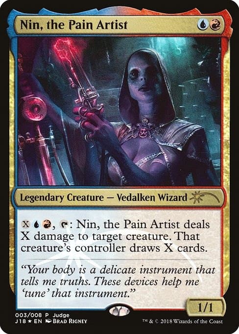 Nin, the Pain Artist (Rare)