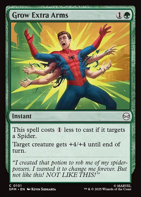 Grow Extra Arms from Marvel's Spider-Man (Common)
