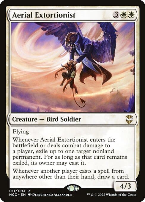 Aerial Extortionist from New Capenna Commander (Rare)