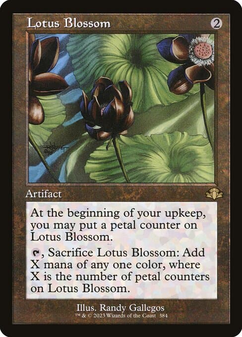 Lotus Blossom from Dominaria Remastered (Rare)